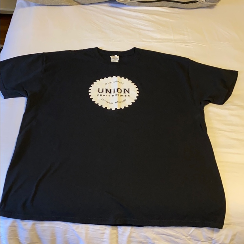 EUC Black Union Craft Brewing T Shirt- XL